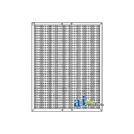A & I Products Screen, Side (RH/LH) 19.5" x24.8" x2" A-AR98442